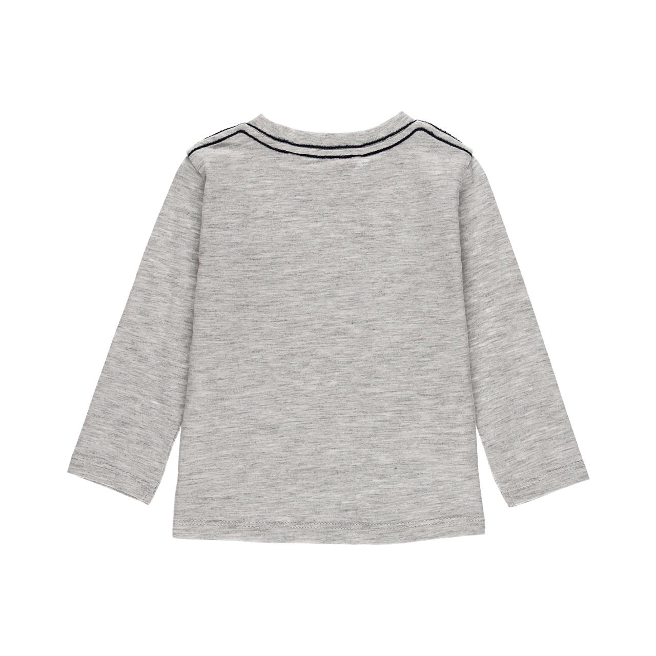 Μπλούζα μακό αγόρι Boboli-301037-GREY φωτογραφία