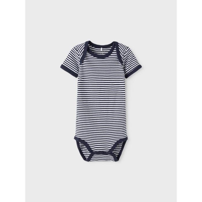 Φορμάκια σετ 3 τεμ. μπεμπέ αγόρι Name it-13206299-Dark Sapphire-organic cotton