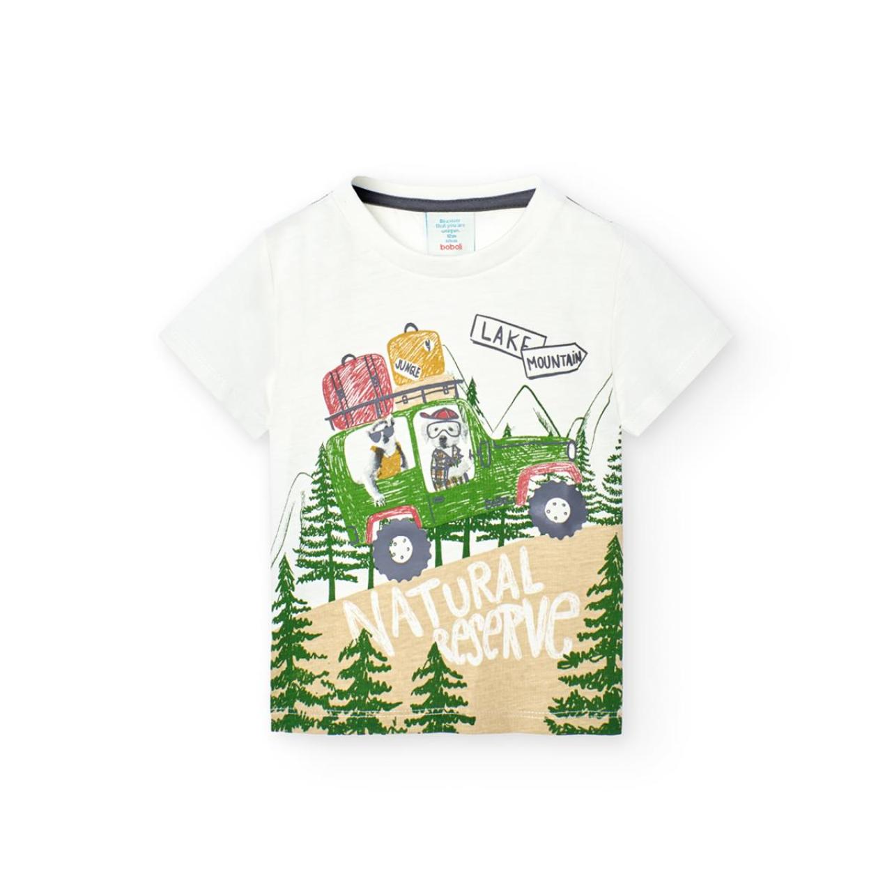 BOBOLI Μπλούζα μακό αγόρι Boboli-328081-1111-White