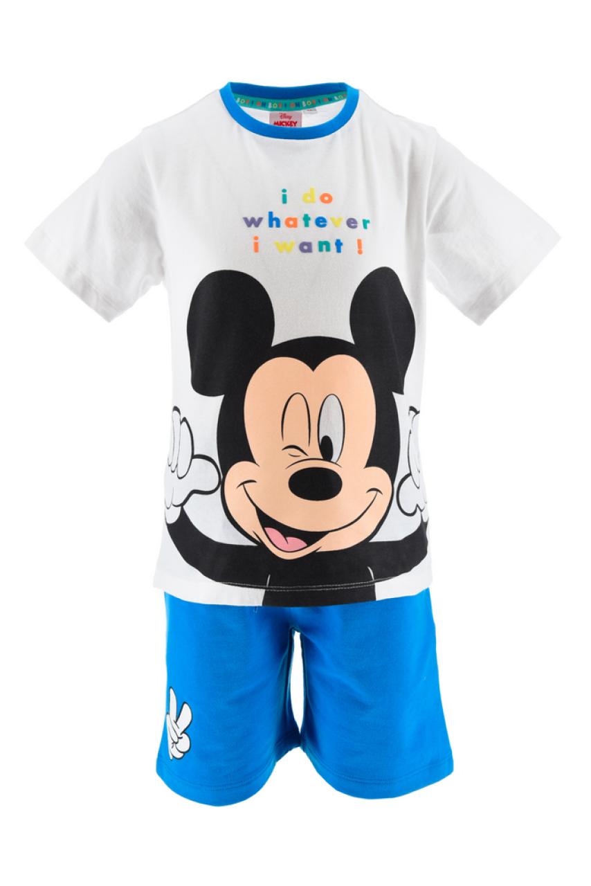 SUPER HEROES Σετ μακό αγόρι Mickey Mouse-WE1036-WHITE