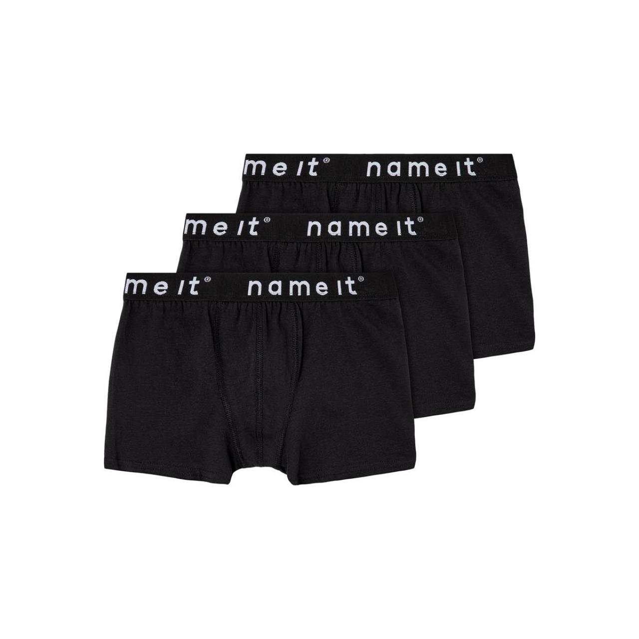 Name it Εσώρουχα μπόξερ 3 pack αγόρι name it-13208836-Black