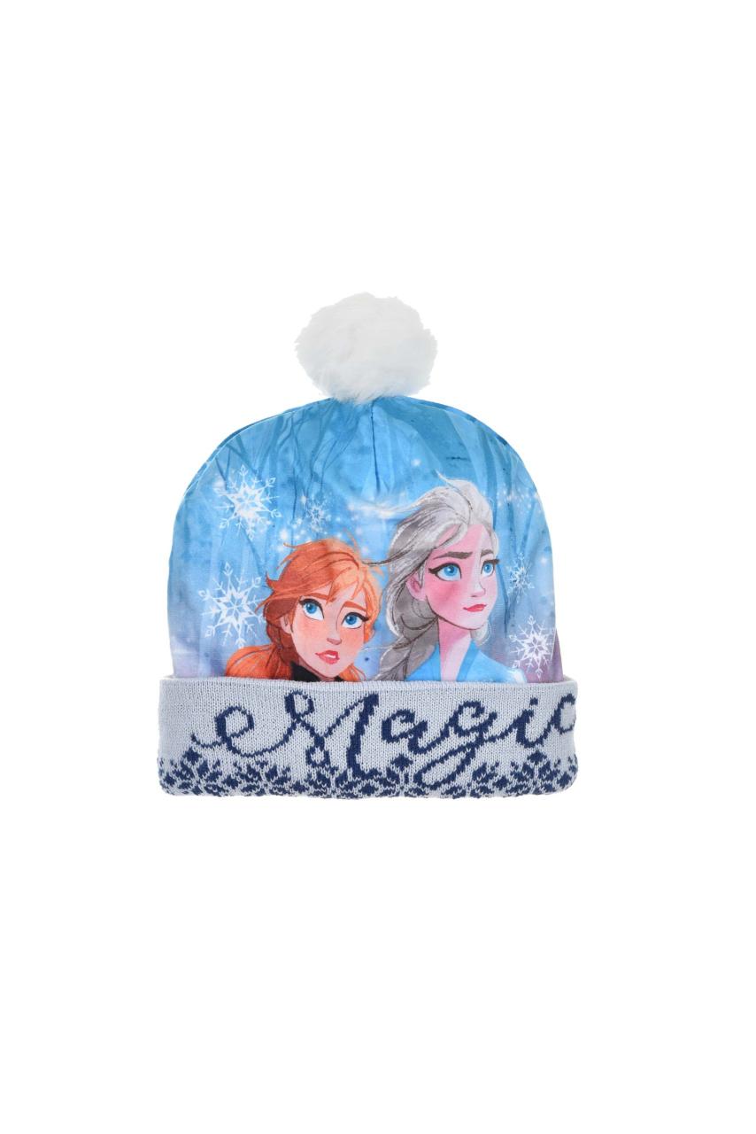 SUPER HEROES Σκούφος κορίτσι Frozen -TH4065-lightblue