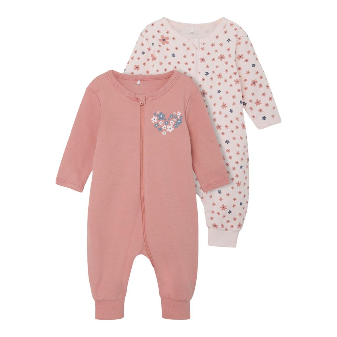 Name it Σετ 2 τεμ. φορμάκια μπεμπέ κορίτσι Name it-13209033-Rosette-organic cotton