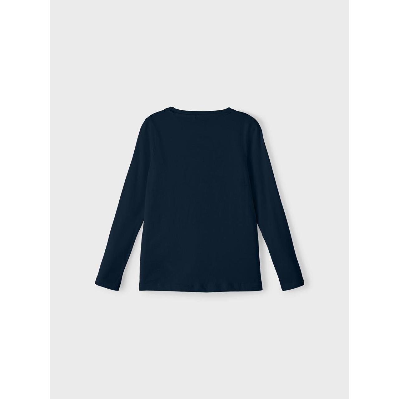Μπλούζα μακό κορίτσι name it-13218897-Dark Sapphire φωτογραφία