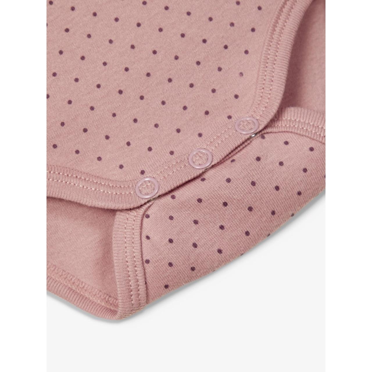 Σετ 3 τεμ. φορμάκι μπεμπέ κορίτσι Name it -13182145-BP organic cotton