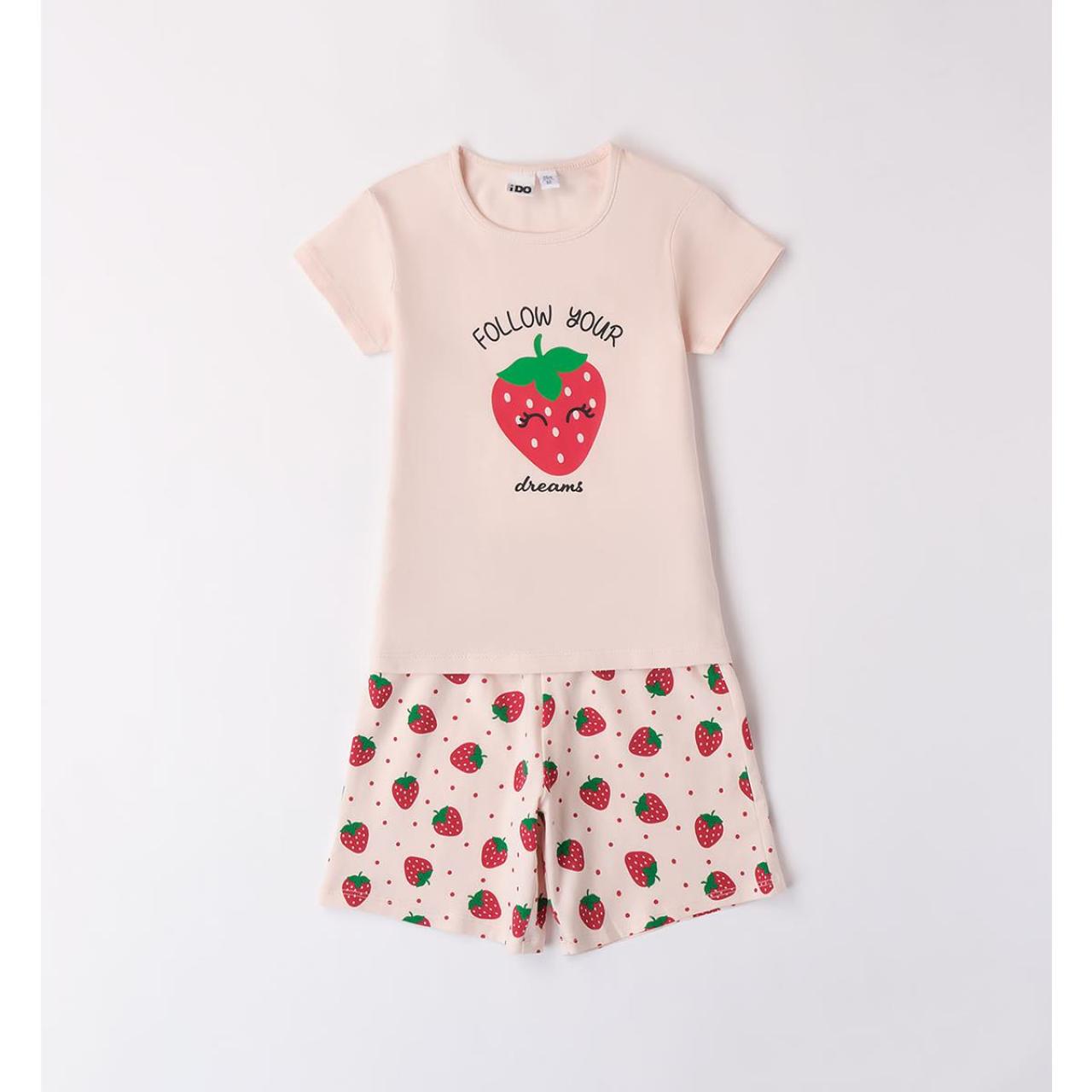 I DO Πιτζάμα κορίτσι I DO-48274-2621-Pink