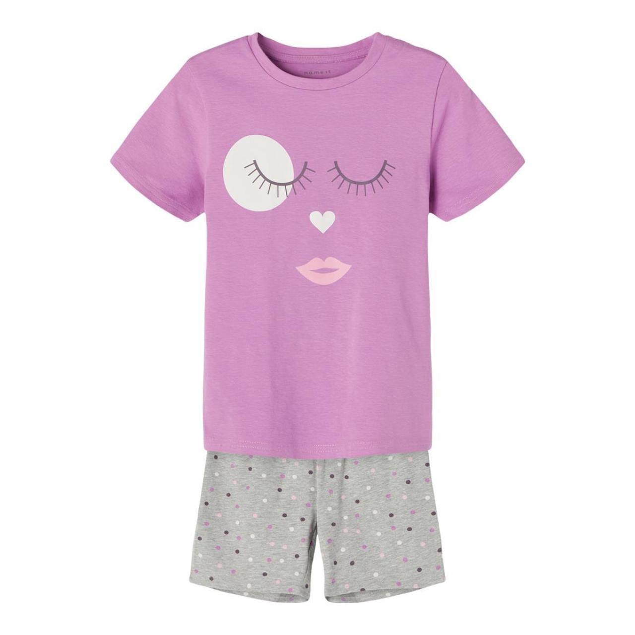 Name it Πιτζάμα κορίτσι name it-13199363-Irish Orchid-organic cotton