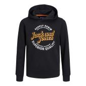 Μπλούζα φούτερ αγόρι Jack & Jones-12237112-Black