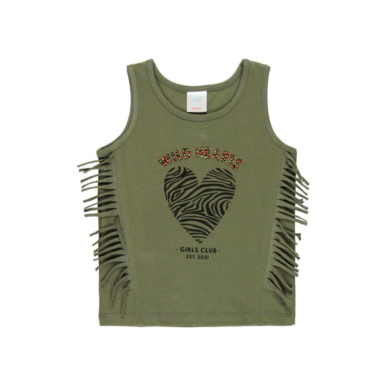 BOBOLI Μπλούζα μακό κορίτσι Boboli -462046-KHAKI