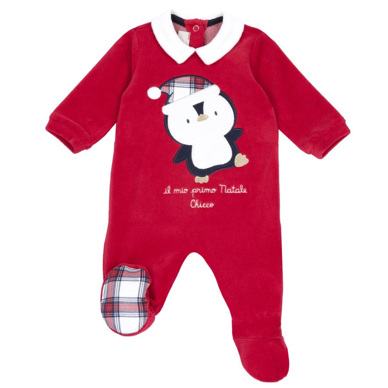 Chicco Φορμάκι μπεμπέ unisex Christmas CHICCO-02829-075-Red
