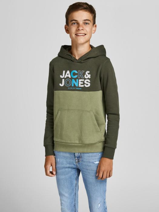 Μπλούζα φούτερ αγόρι JACK & JONES-12198701-FN