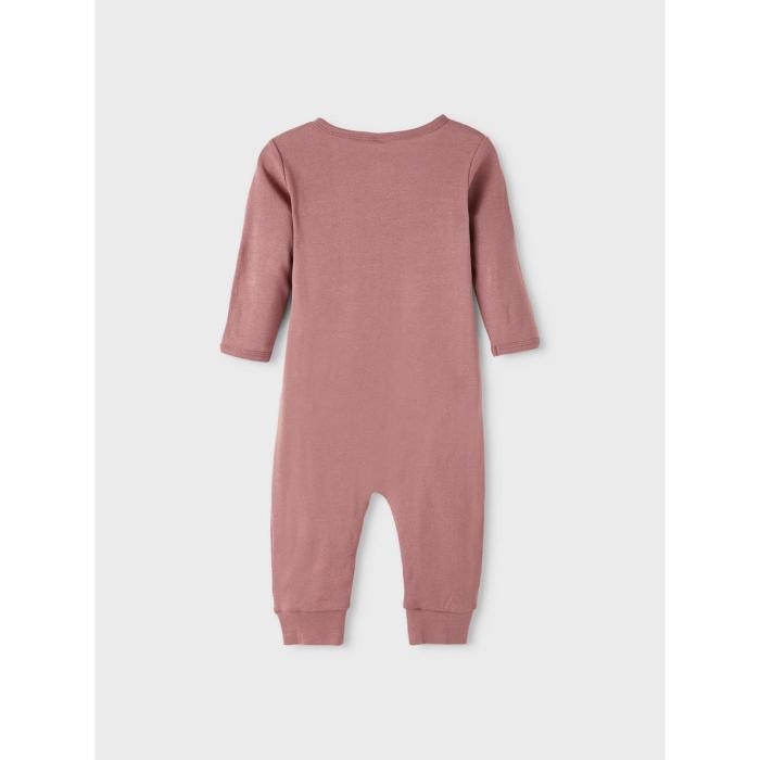 Σετ 2 τεμ. φορμάκια μπεμπέ κορίτσι Name it-13206277-Rose Taupe-organic cotton