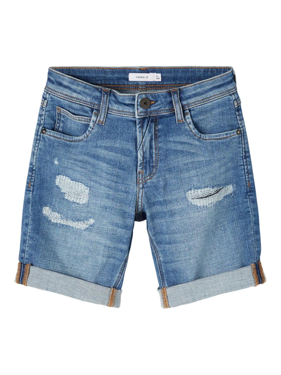 Name it Βερμούδα τζιν αγόρι name it-13197243-Medium Blue Denim