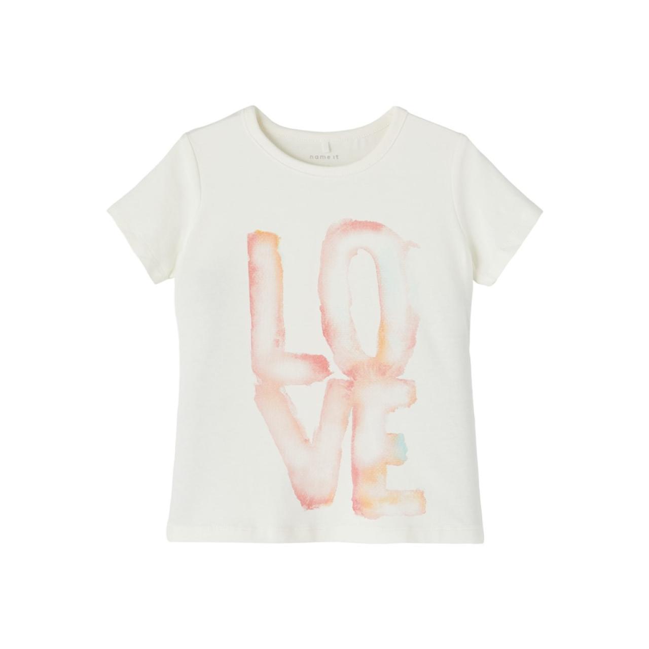Name it Μπλούζα μακό κορίτσι name it-13201374-White Alyssum-Organic cotton