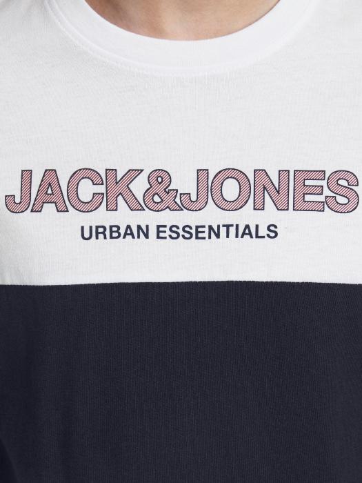 Μπλούζα μακό αγόρι JACK & JONES-12190515-White