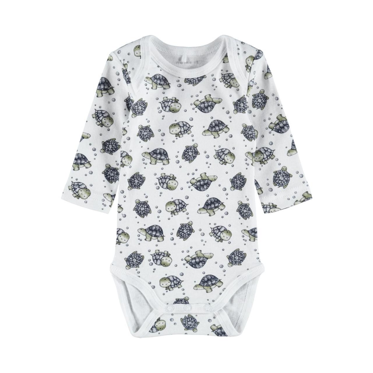 Σετ 3 τεμ. φορμάκια μπεμπέ Name it -13189129-LG organic cotton