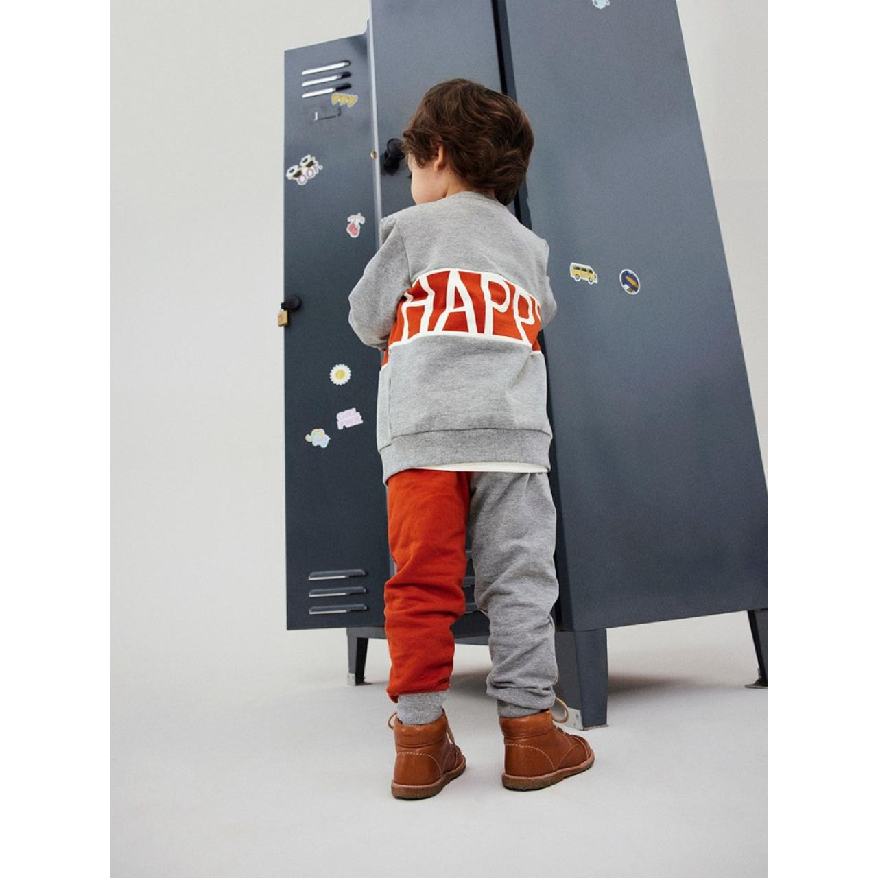 Παντελόνι φούτερ αγόρι Name it-13206891-Grey Melange