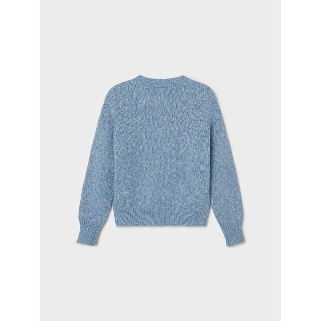 Μπλούζα πλεκτή κορίτσι Name it-13226926-Windward Blue