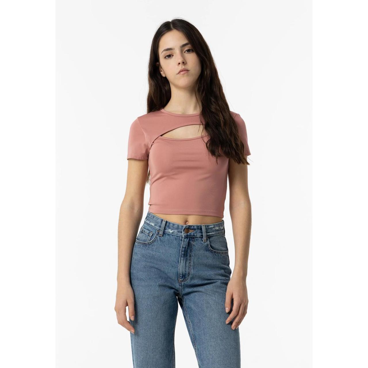 TIFFOSI Μπλούζα crop κορίτσι Tiffosi-10054175-616-Pink