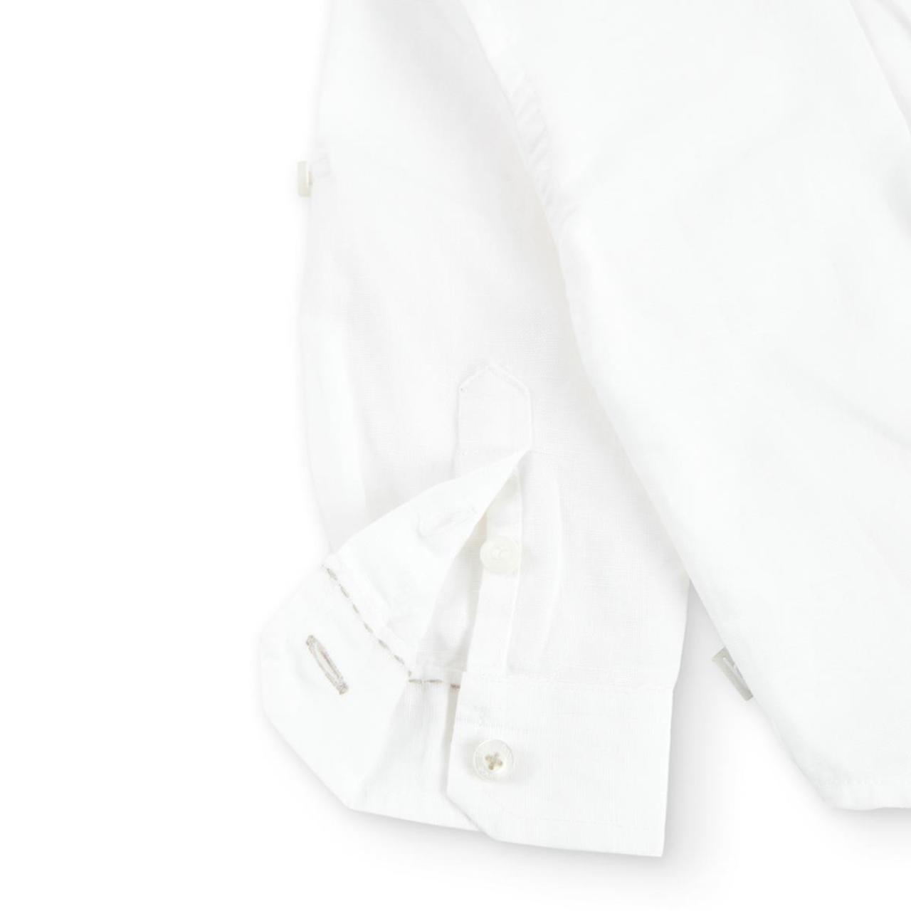Πουκάμισο λινό αγόρι Boboli-716330-1100-White