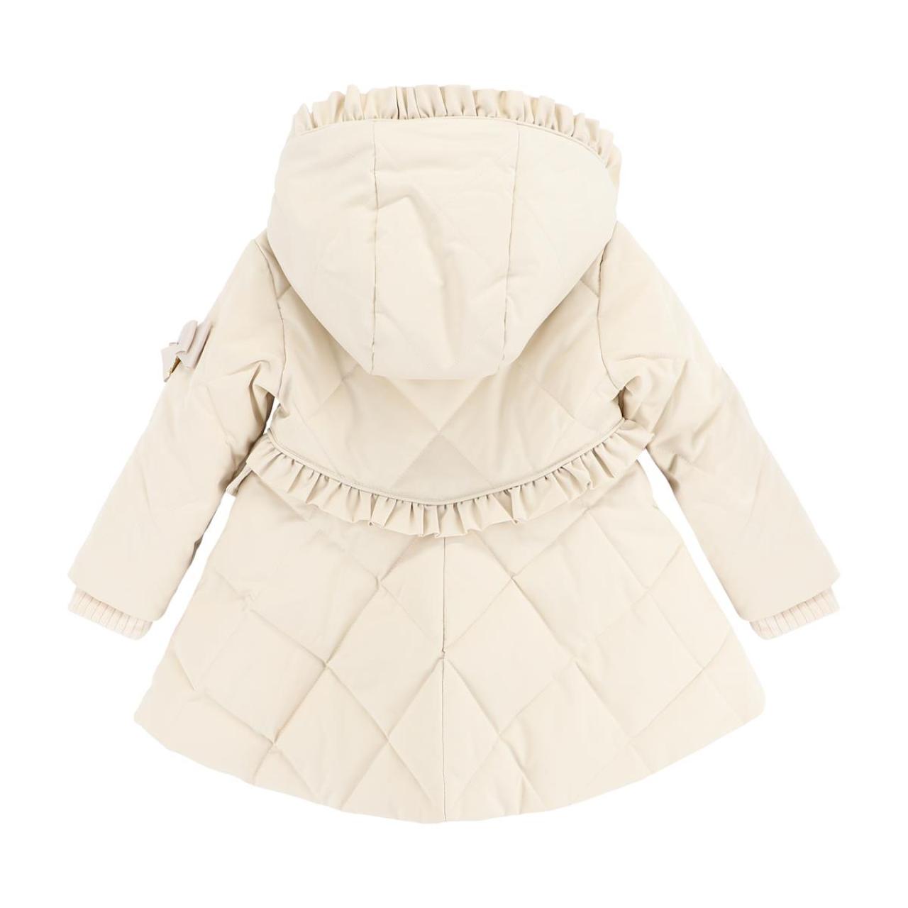 Μπουφάν-καπαρντίνα μπεμπέ κορίτσι Angel's Face-Peppa Baby Coat-Champagne φωτογραφία