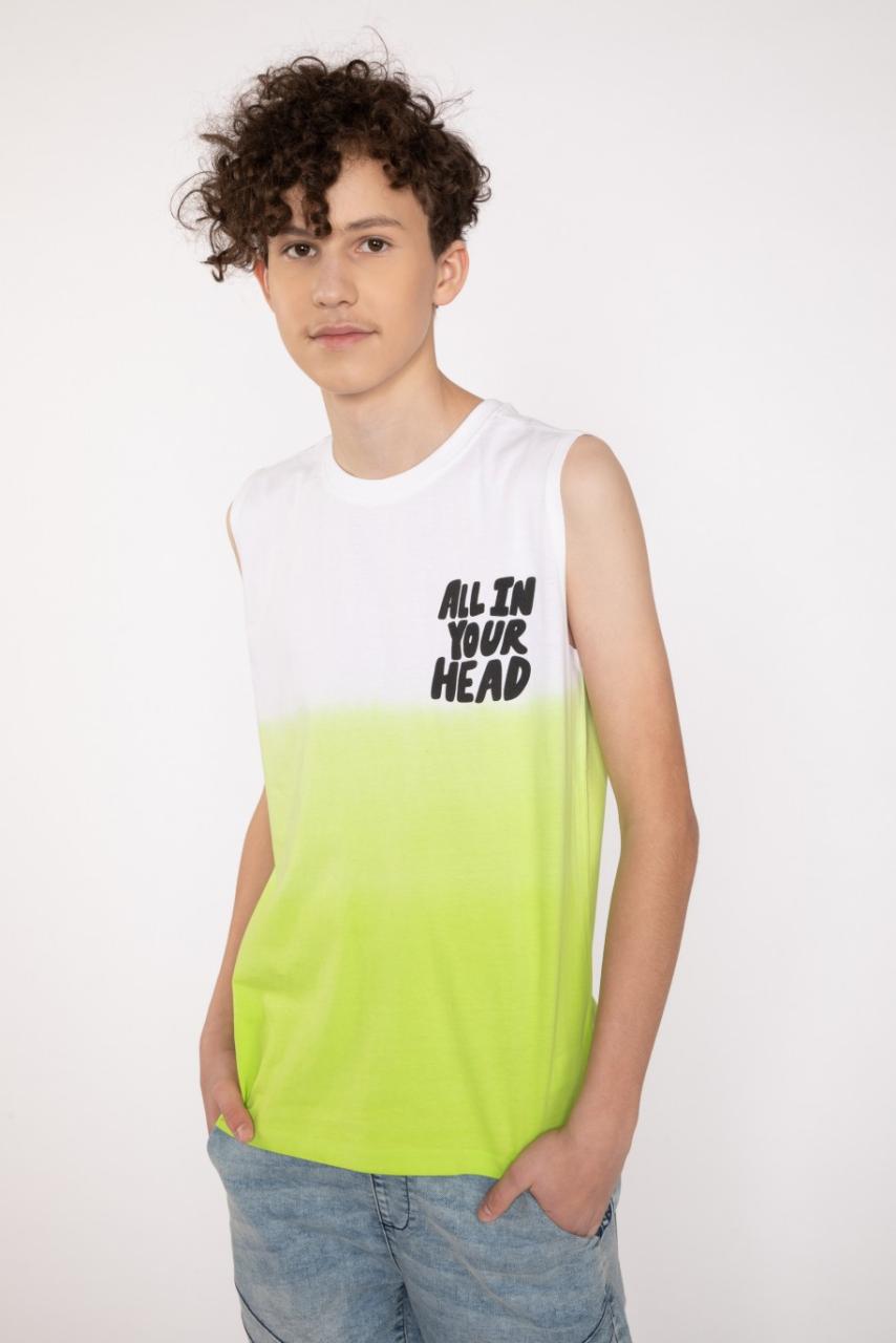 Μπλούζα μακό αγόρι reporter young-231-0447B-76-900-Green