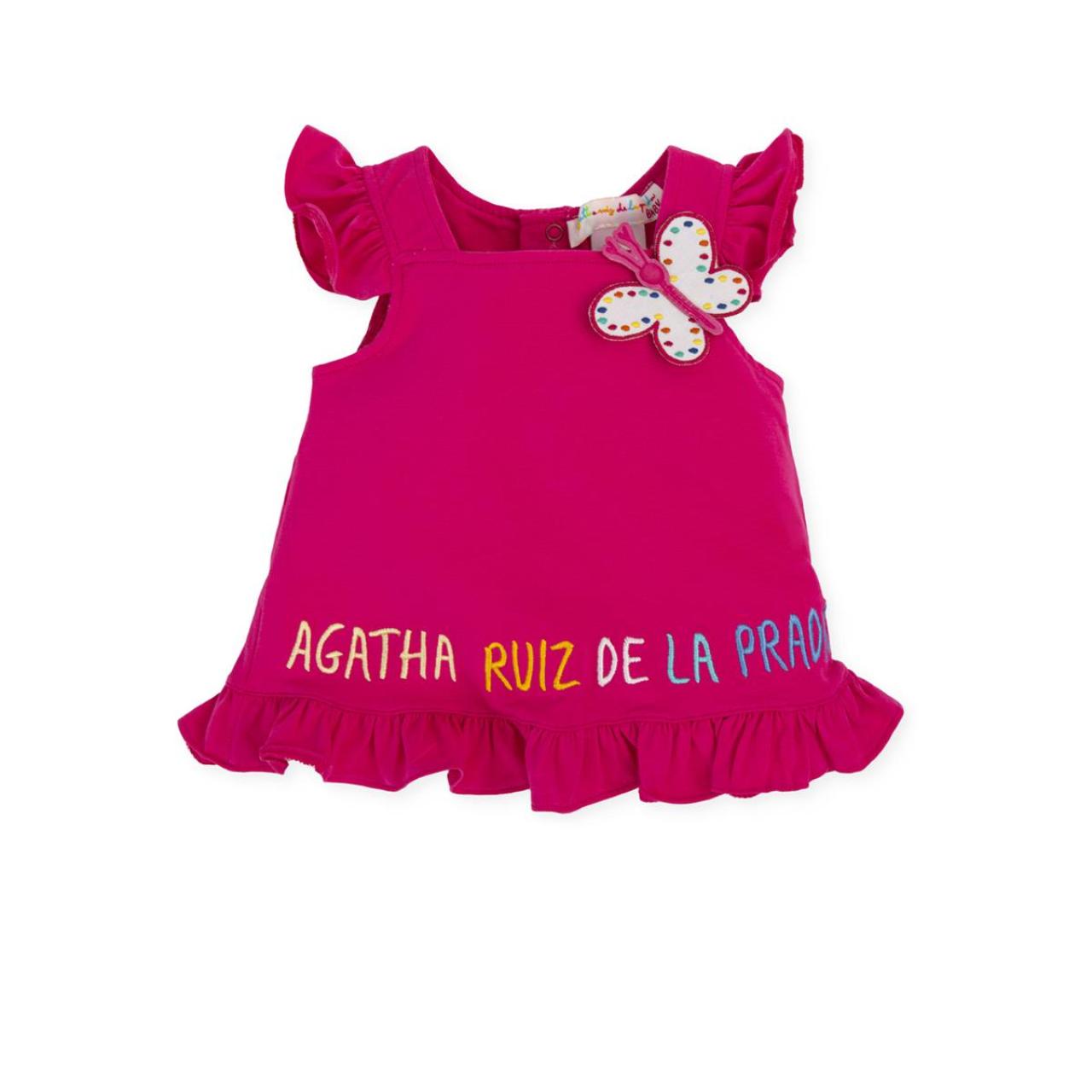 AGATHA RUIZ DE LA PRADA Φόρεμα μακό κορίτσι Agatha Ruiz De La Prada-6792S23-Fuchsia