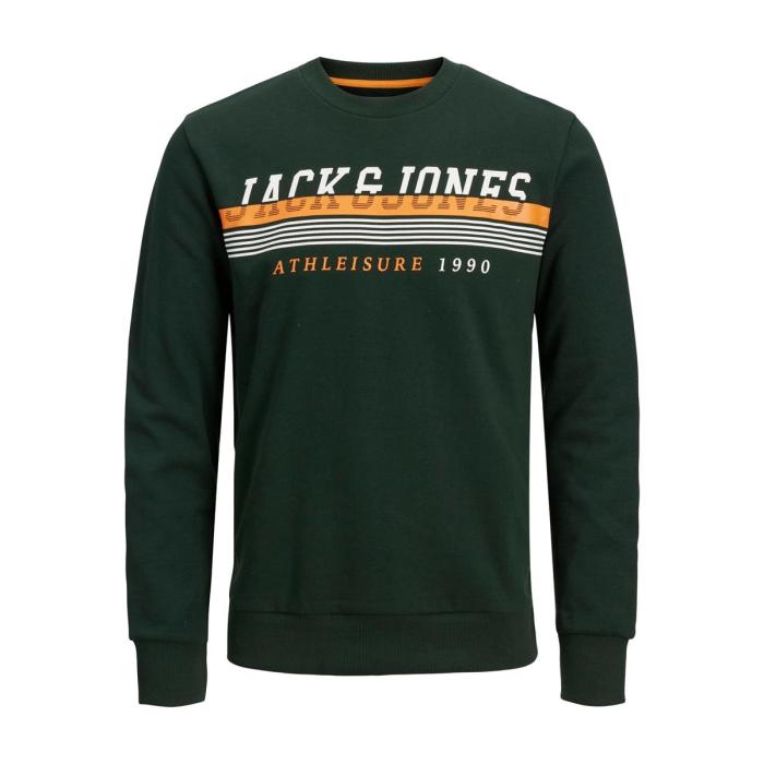 Μπλούζα φούτερ αγόρι JACK & JONES-12213282-Pine Grove