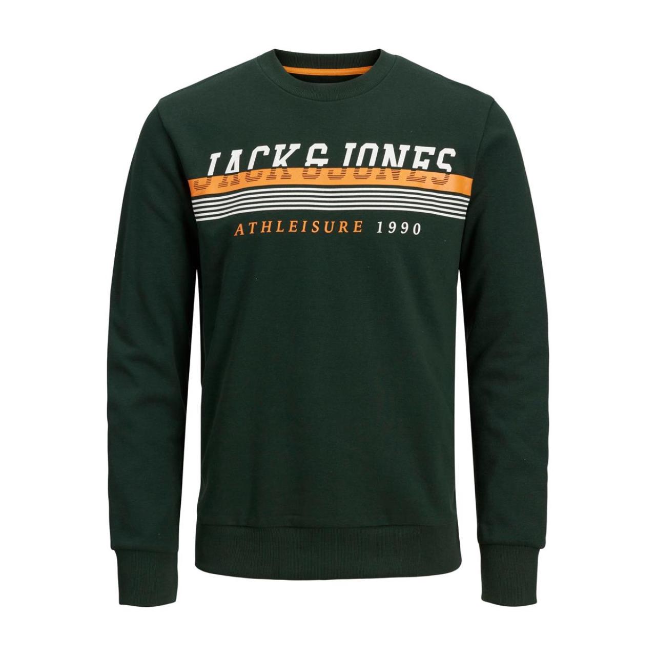 JACK&JONES Μπλούζα φούτερ αγόρι JACK & JONES-12213282-Pine Grove