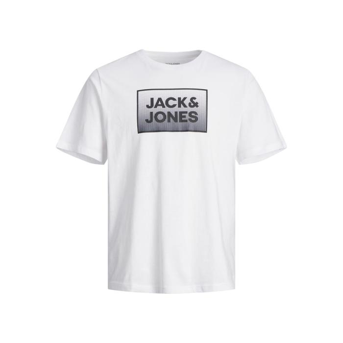 Μπλούζα μακό αγόρι JACK & JONES-12249633-White