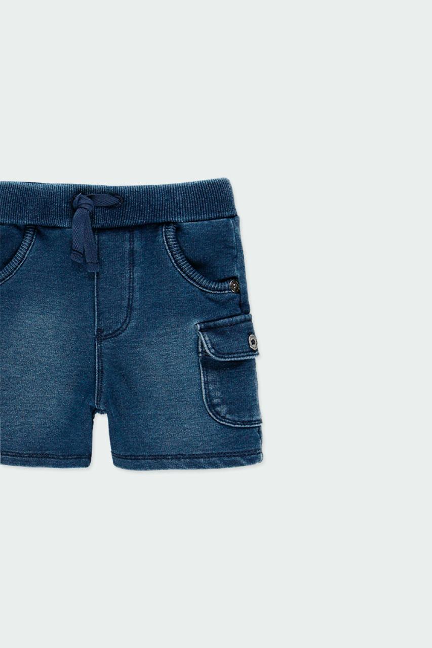 Βερμούδα φούτερ αγόρι Boboli-390046-BLUE