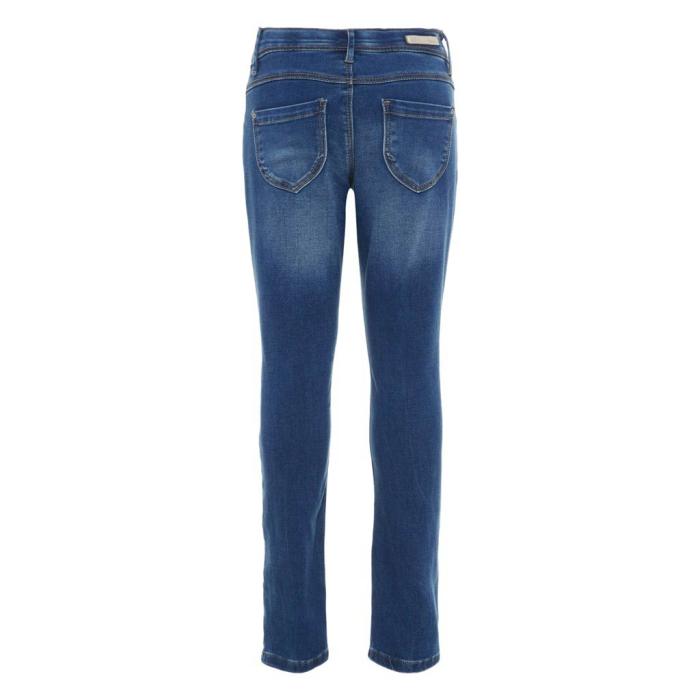 Παντελόνι τζιν κορίτσι Name it -13160505-Dark Blue Denim