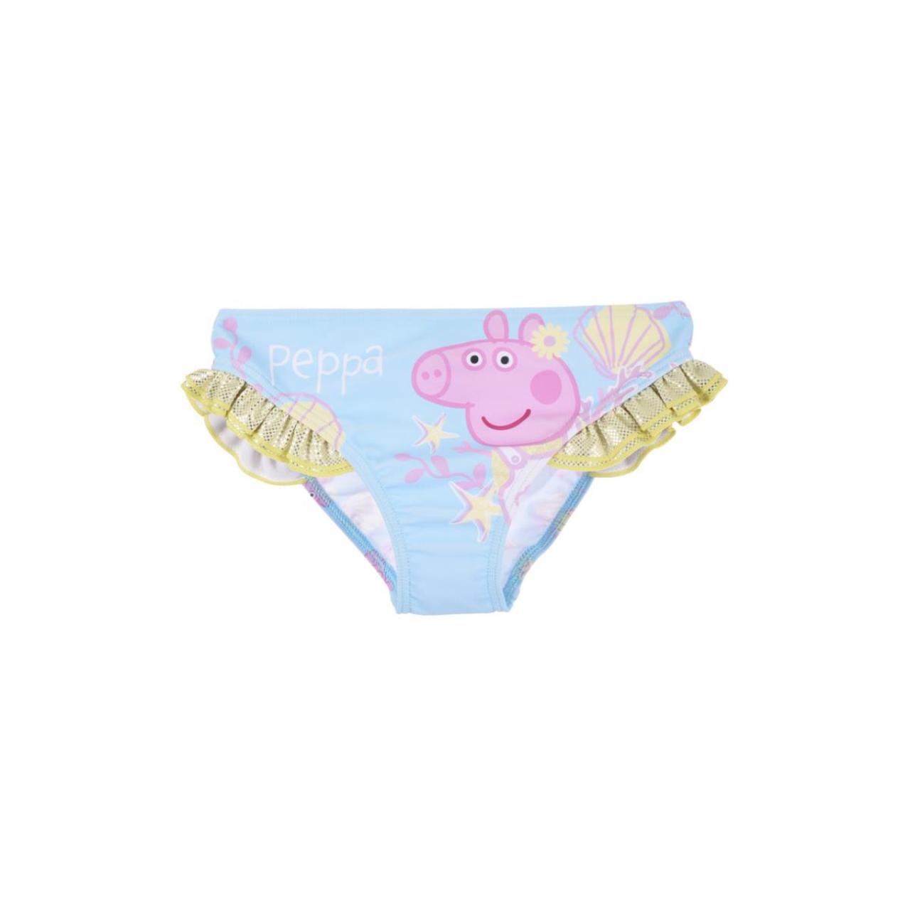 SUPER HEROES Μαγιό μονοκίνι κορίτσι Peppa Pig-EX1838-BLUE
