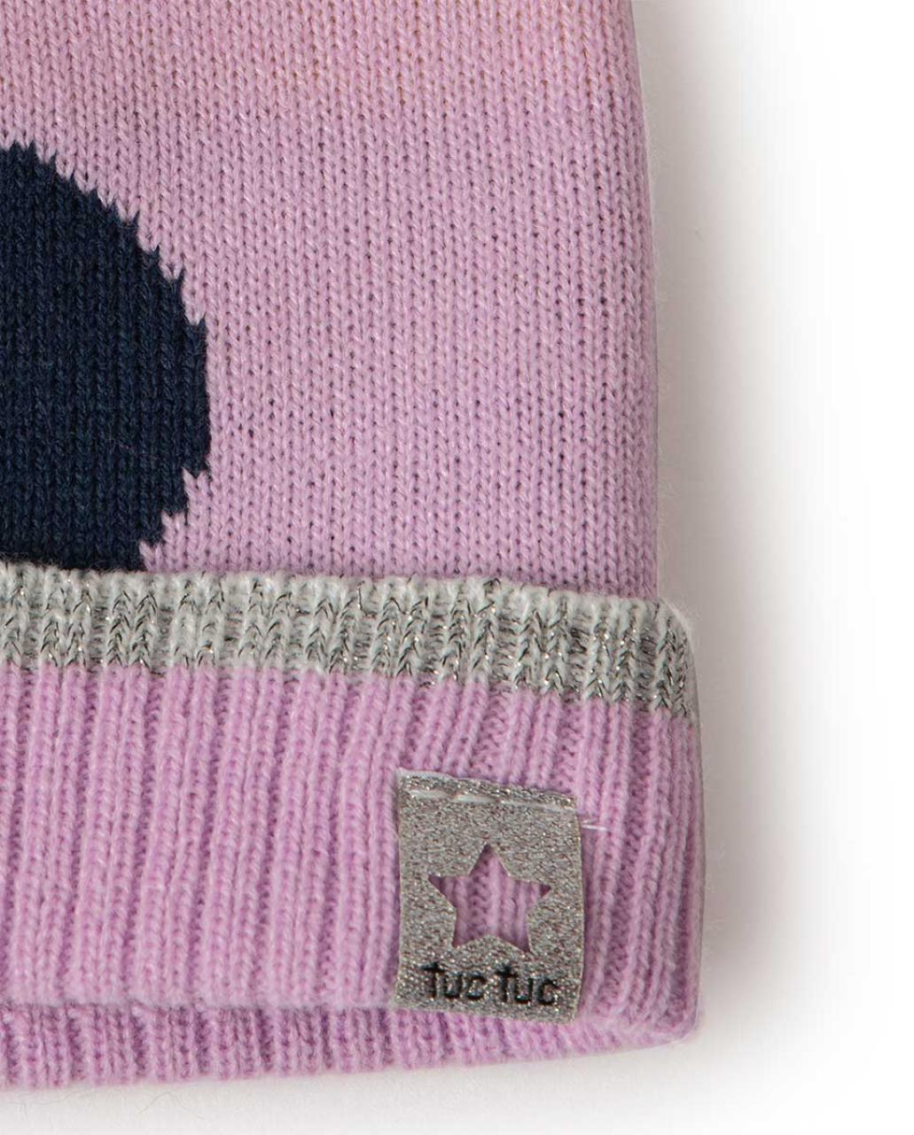 Σετ σκουφάκι-κασκόλ κορίτσι tuc tuc-11339813-PINK