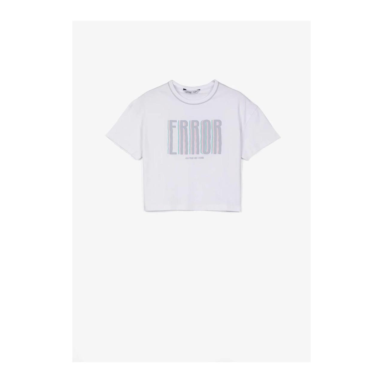 TIFFOSI Μπλούζα crop κορίτσι Tiffossi-10043647-001-WHITE