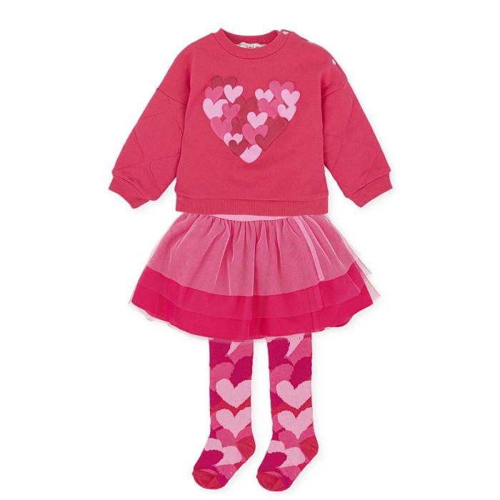 Σετ φούστα κορίτσι Agatha Ruiz De La Prada-7023W23-Fuchsia