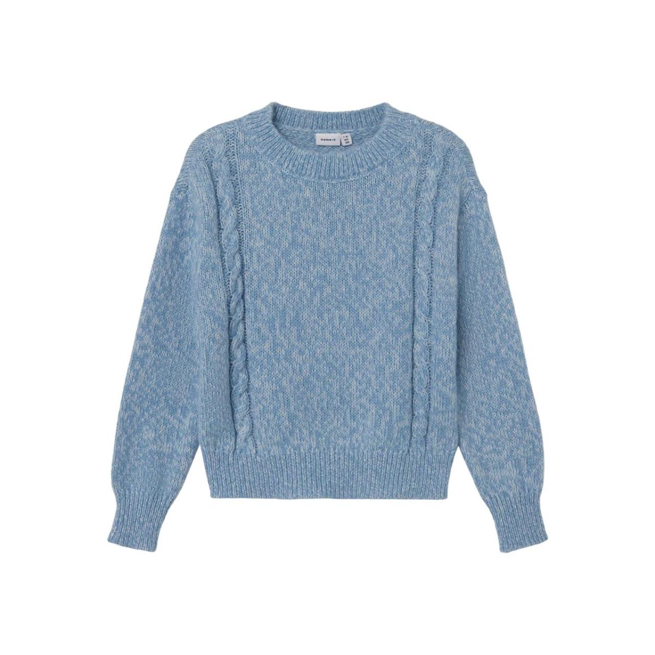 Name it Μπλούζα πλεκτή κορίτσι Name it-13226926-Windward Blue