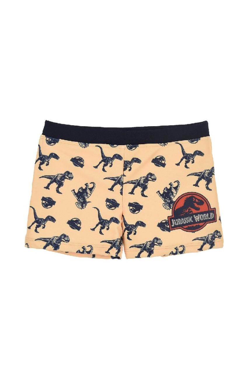 SUPER HEROES Μαγιό μπόξερ αγόρι JURASSIC WORLD-EV1905-YELLOW