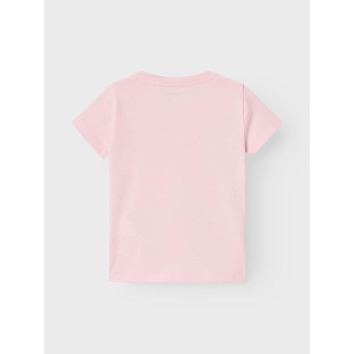 Μπλούζα μακό κορίτσι name it-13230230-Parfait Pink-organic cotton