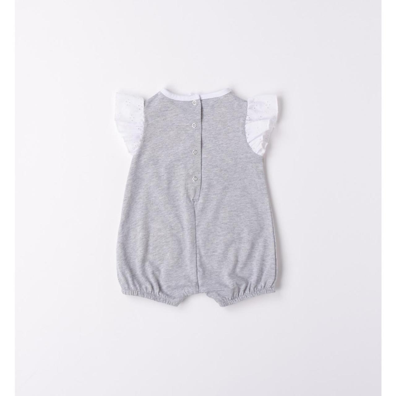 Φορμάκι μπεμπέ κορίτσι I DO-4.6139/00-8992-Grey