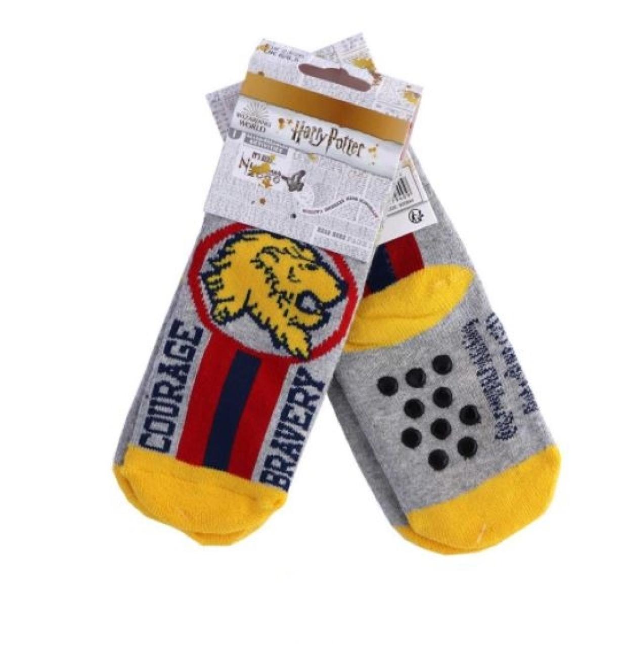 SUPER HEROES Κάλτσες αντιολισθητικές αγόρι Harry Potter-HU0649-LGREY