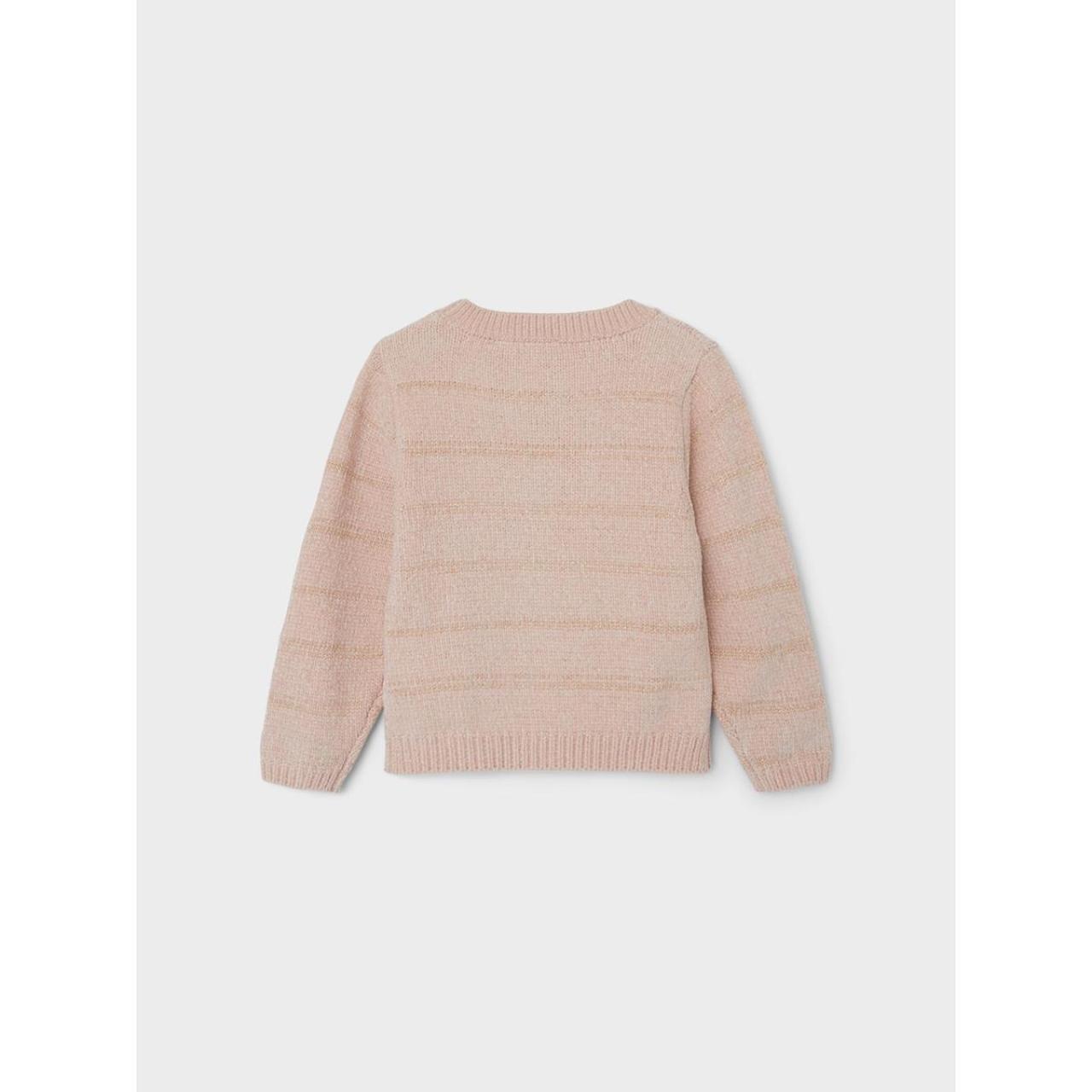 Μπλούζα πλεκτή κορίτσι name it-13223027-Rose Smoke φωτογραφία