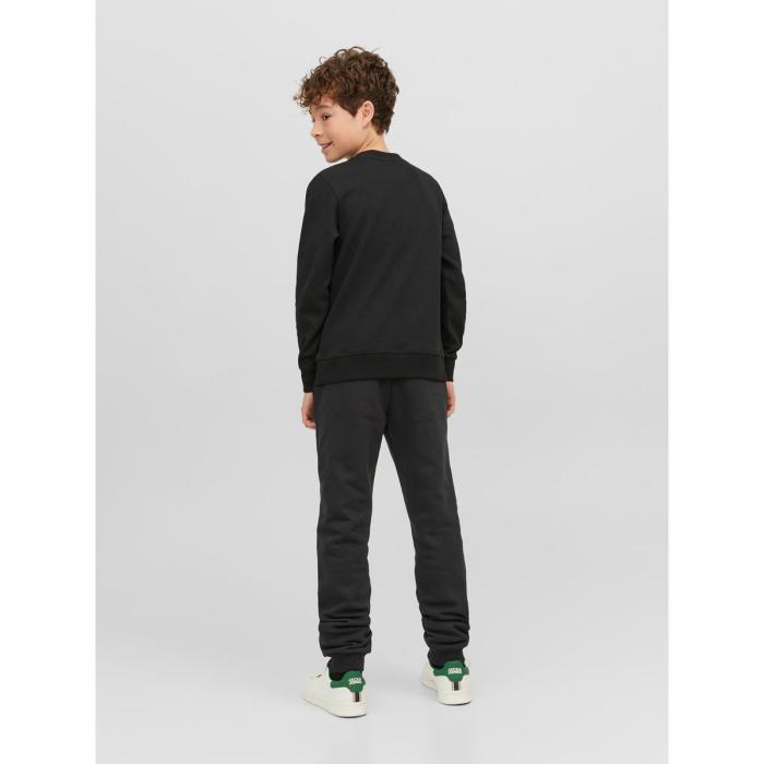 Παντελόνι φούτερ αγόρι JACK & JONES-12243445-Black