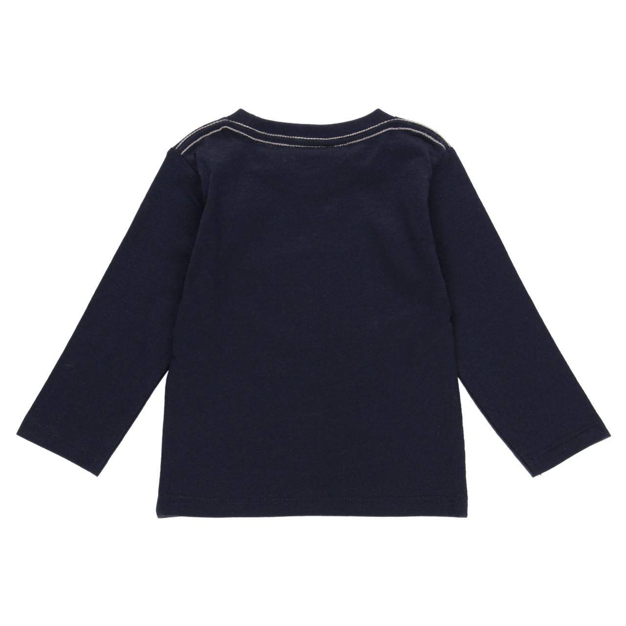 Μπλούζα μακό αγόρι Boboli-393049-NAVY φωτογραφία