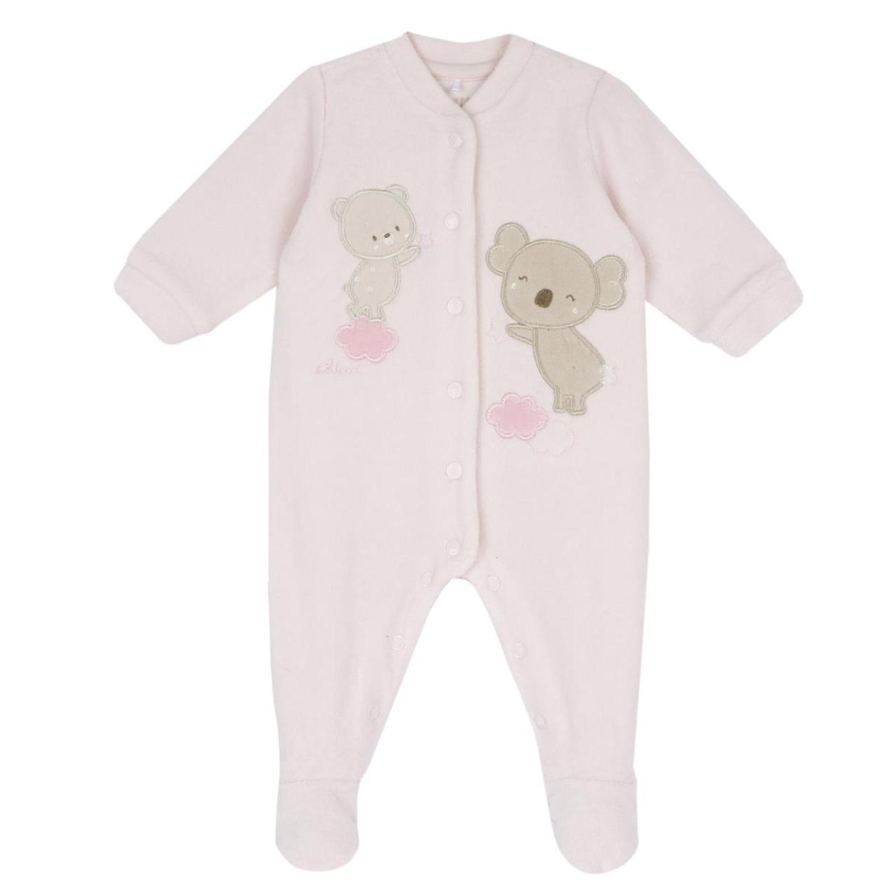 Chicco Φορμάκι μπεμπέ βελουτέ κορίτσι Chicco-02917-011-Pink