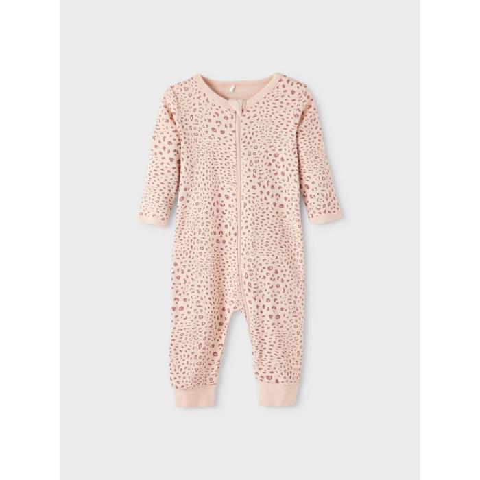 Σετ 2 τεμ. φορμάκια μπεμπέ κορίτσι Name it-13206277-Rose Taupe-organic cotton