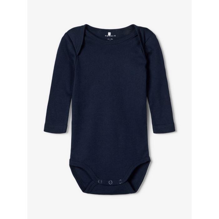 Σετ 3 τεμ. φορμάκι μπεμπέ αγόρι Name it -13183436-DS organic cotton