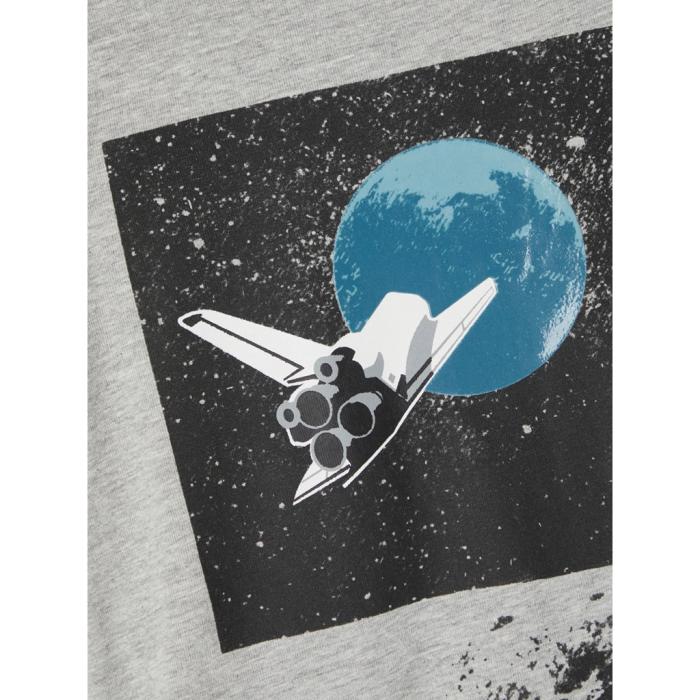 Μπλούζα αγόρι NASA Name it-13186369-GREY organic cotton