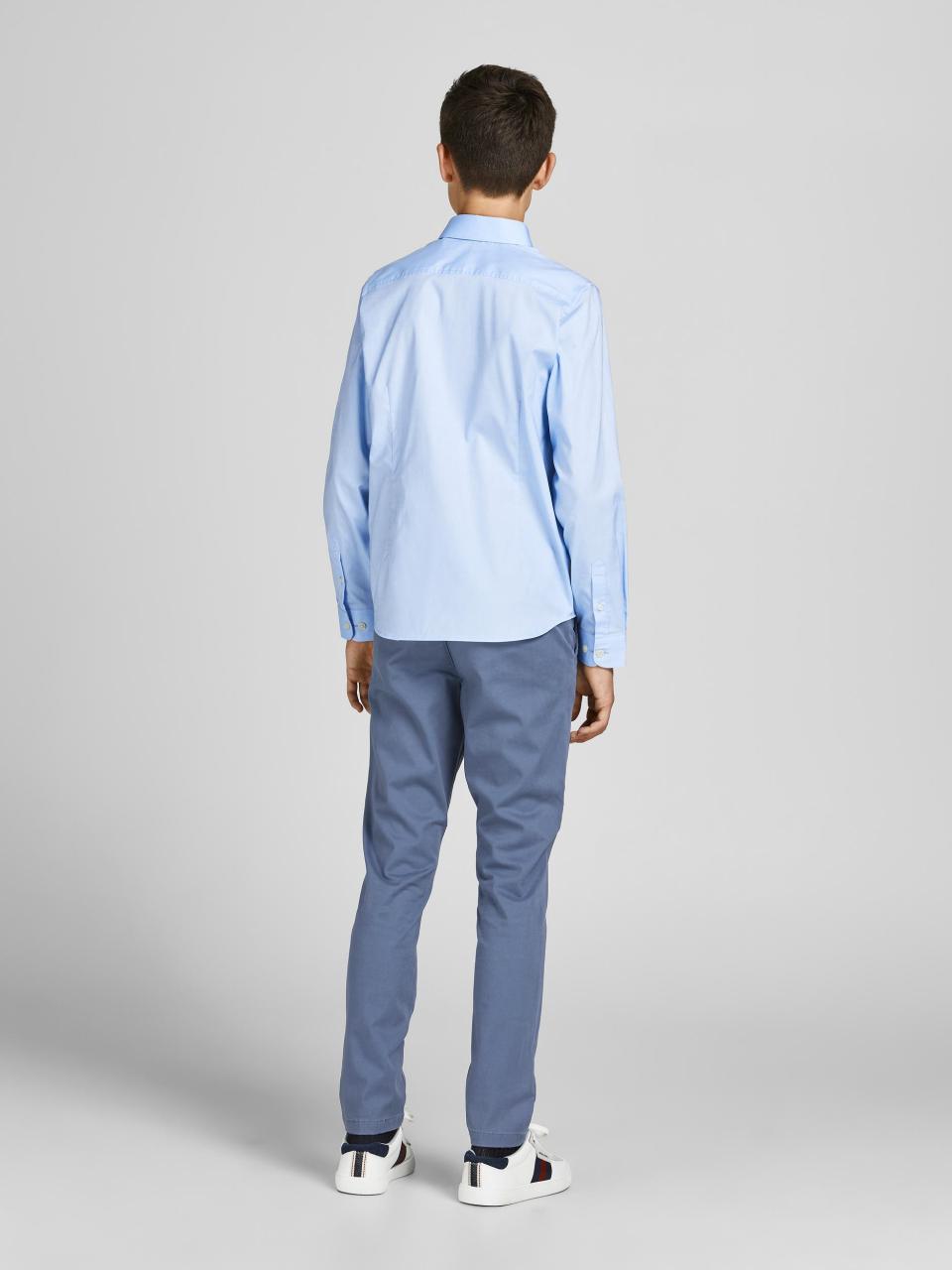 Παντελόνι υφασμάτινο αγόρι JACK & JONES-12204111-Grisaille φωτογραφία