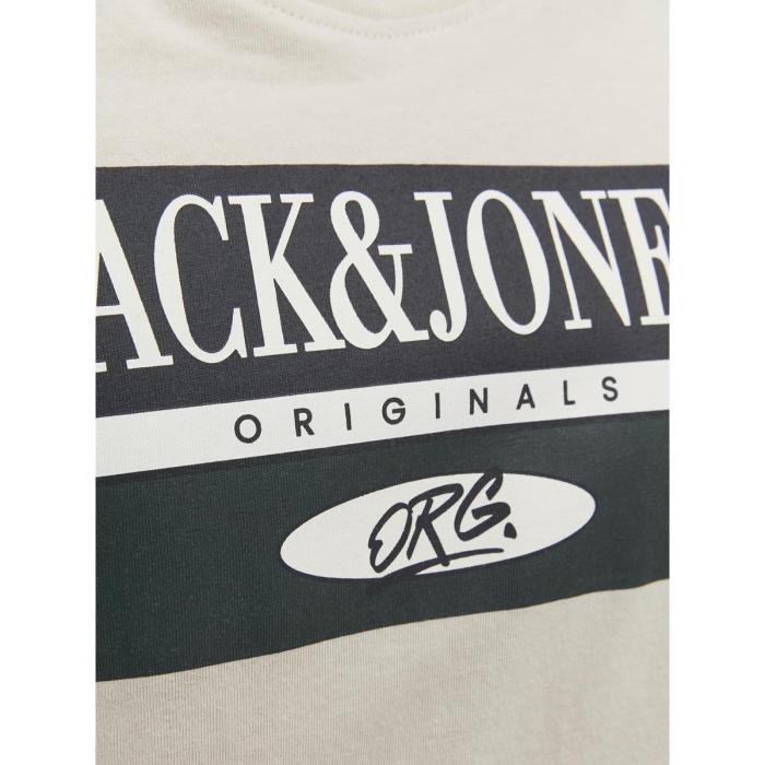 Μπλούζα μακό αγόρι JACK & JONES-12242855-Moonbeam